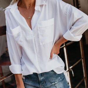 White satin blouse- VICI